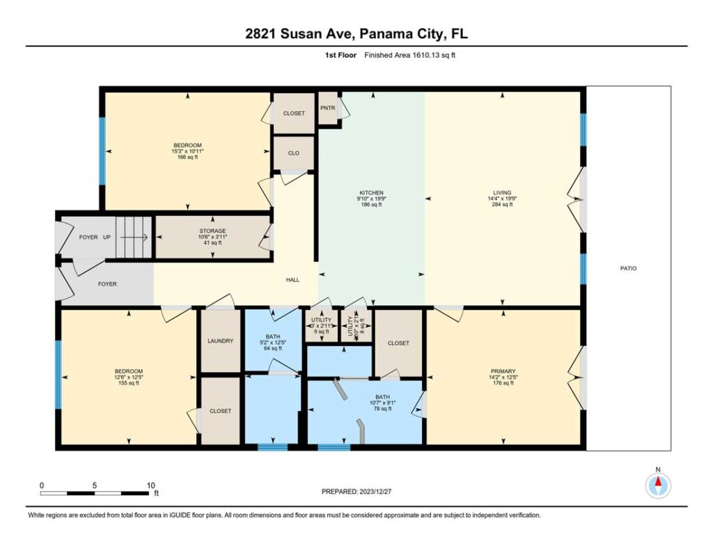 2821 Susan Ave Panama City Florida Floorplan